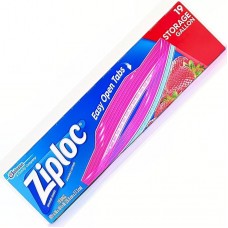 Ziploc(26.8cmx27.3cm)Storage Gallon 19 Bags