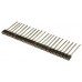 AW 128-XX/G-TN - Pin-female-header THT  single row    2,54mm  20pin  straight  turned contacts  tin plated  tube