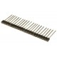 AW 128-XX/G-TN - Pin-female-header THT  single row    2,54mm  20pin  straight  turned contacts  tin plated  tube
